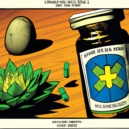 healing herbs cartoon